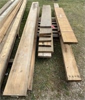 Pallet Contents: Wood Boards, 5ft x 9in x