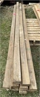 Pallet Contents: Treated Wood Boards, 12ft x