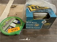 Frog tape, self stick wall base