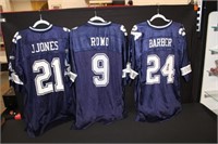 Dallas Cowboys Jerseys XL; Romo, J. Jones,