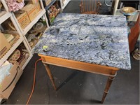 31" tall 30" × 32" Marble Table ??