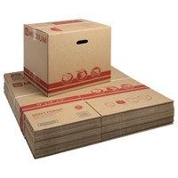 SE1006 Moving Storage Boxes 19x14 x17 25 Count