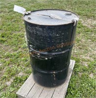 55 Gal Engine Oil Barrel