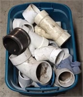 Tote of PVC Pipe, 3.5"