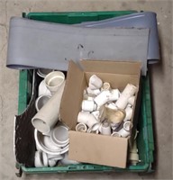 Tote of PVC Pipe, 1" & 2"