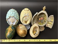 6 pcs total Decorative Eggs