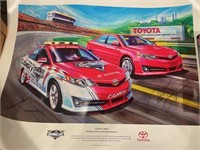 2012 Daytona 500 Autographed Poster