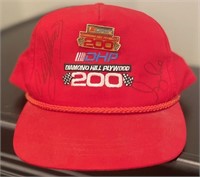 Hat Signed by Cale Yarborough & Greg Sacks