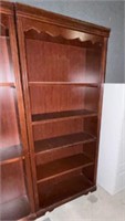 MAHOGANY 6' X 30" BOOKCASE MATCH