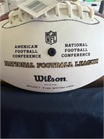 Autographed NFL Football- autographed by