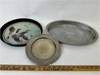 Qty of 3 Platters