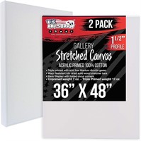 $100  U.S. Art 36x48 Canvas  2-Pack