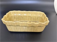 Yellow Planter   Measures 8 1/2 x 3"