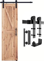 $70  SMARTSTANDARD 4FT Barn Door Kit for 24 Door