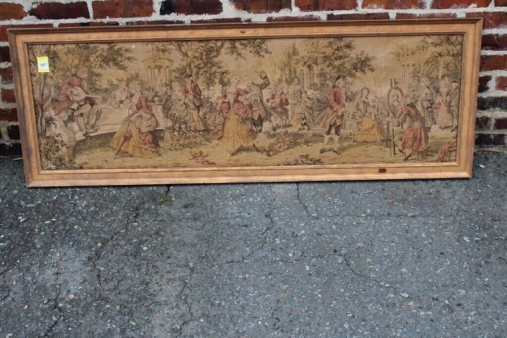 Vintage French Tapestry