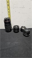 4 camera lenses
