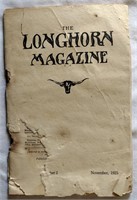 Original 1925 "The Longhorn" Mgazine UT Texas