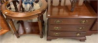 Cherry Nightstand & Cherry End Table