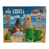 Castle Tower Kit - 6-Piece Green Sandcastle Set