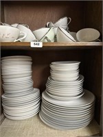 Plates, Bowls , Coffee Cups Approximately 91 pcs