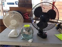 Fans, Small, qty 3