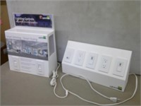 Leviton outlet & lighting display