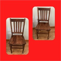 Vintage Two wood chairs