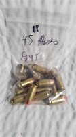 .45auto FMJs