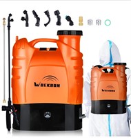 ($153) WOEKBON 4 Gallon Battery Powered Backpack