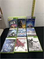 LOT OF 9 XBOX360 GAMES