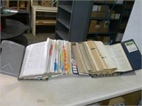 two manual/parts book holders