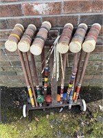 Vintage Croquet set