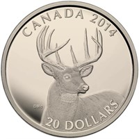 2014 $20 The White-Tailed Deer: A Portrait - Pure