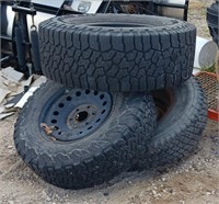 Tires 35x12.50r17lt, 265x70r17 and 235x85r16