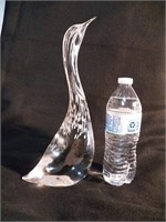 Hand Crafted Glass Loon, Made in Italy