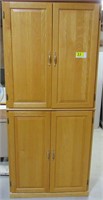 Wooden 4-Door Cabinet