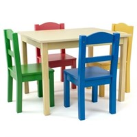 B727 Primary Collection Wood Table and Chairs