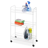 B535 Slim Household Utility Cart White