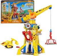 B661 & Crew Bark Yard Crane Tower Playset