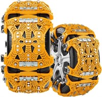 B789 Upgraded TPU Snow Chains 6 Pack Tire Chains