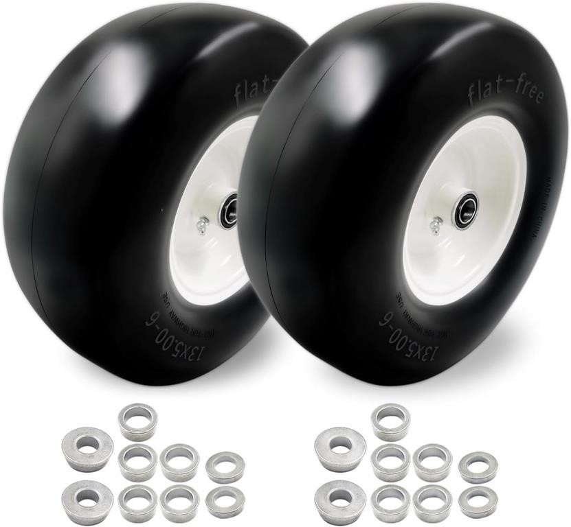 B530 Flat Free Tire and Wheel for Lawn Mowers