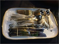 Golden utensils
