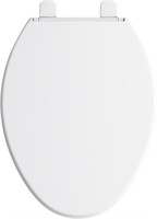 B749 Brevia White Elongated Slow-Close Toilet Seat