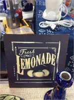 Lemonade sign