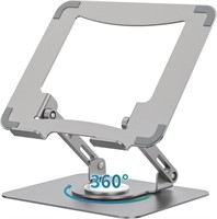 B599 Laptop Stand with 360 Rotating Base