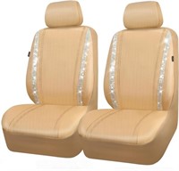 B536 PASS Leather Diamond Bling Car Seat Covers 2