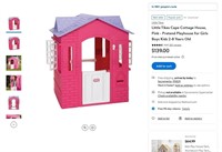 B5128  Little Tikes Cape Cottage House