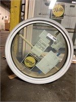 Pella White Metal Clad Full Circle 24” Diameter