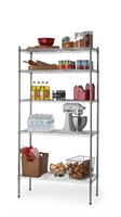 B6054  HyperTough 5-Tier Chrome Shelf