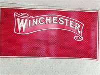 Vintage Winchester Rubber Mat Display Case Topper